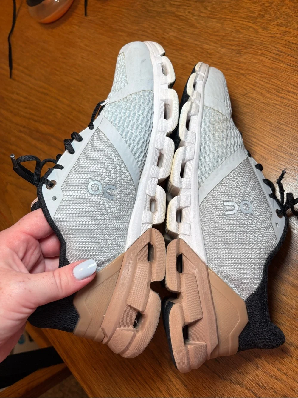 On Cloudflyer 3 Glacier Rosebrown Running Shoes Women’s 10.5